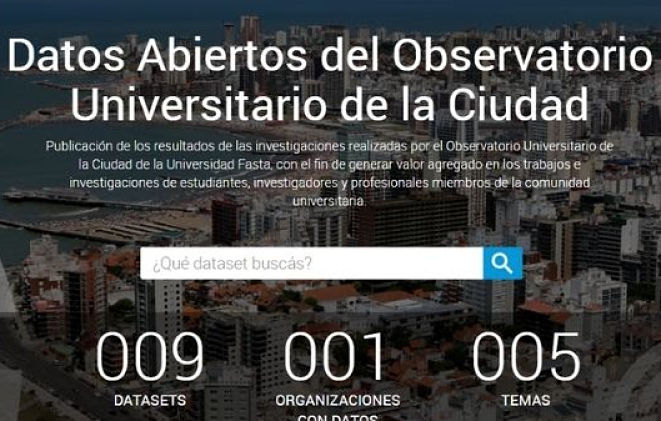 datos abiertos FASTA
