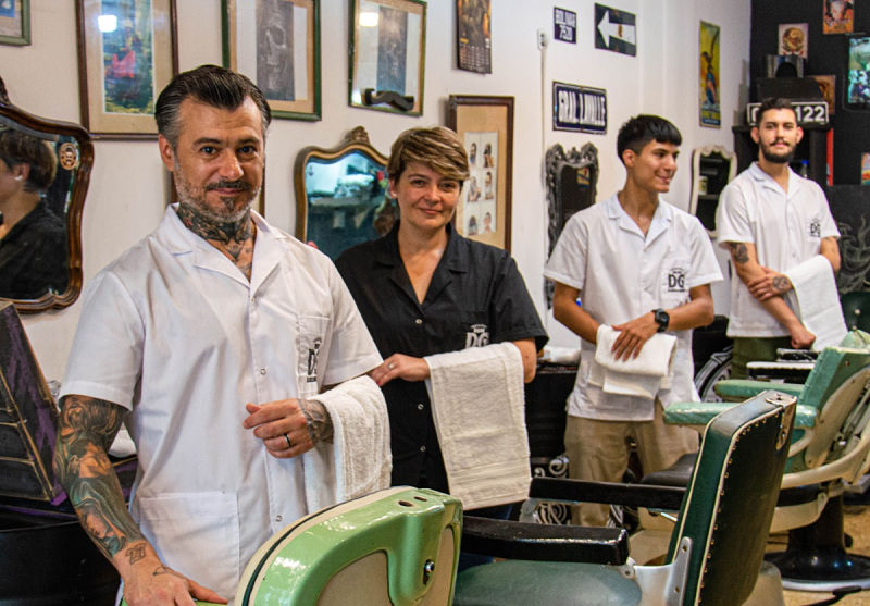 Barbero. Diego Garcíaloredo, es uno de los precursores de la ciudad en esta nueva era de la actividad