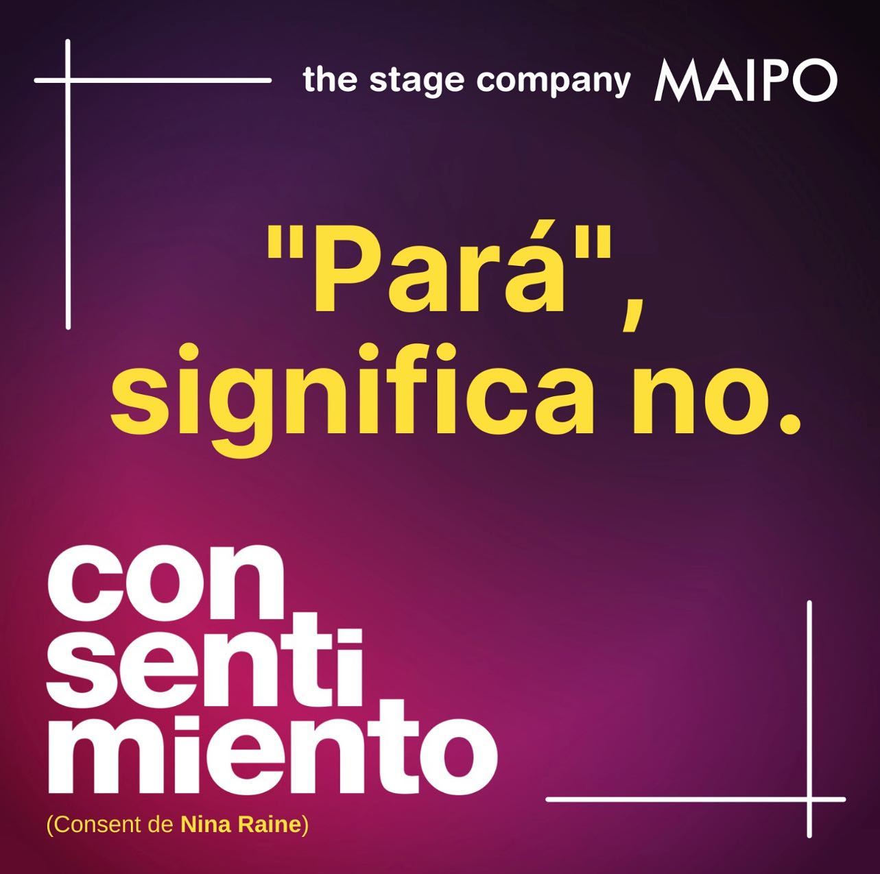 Consentimiento significa un claro “sí”, no es solo la ausencia del “no”