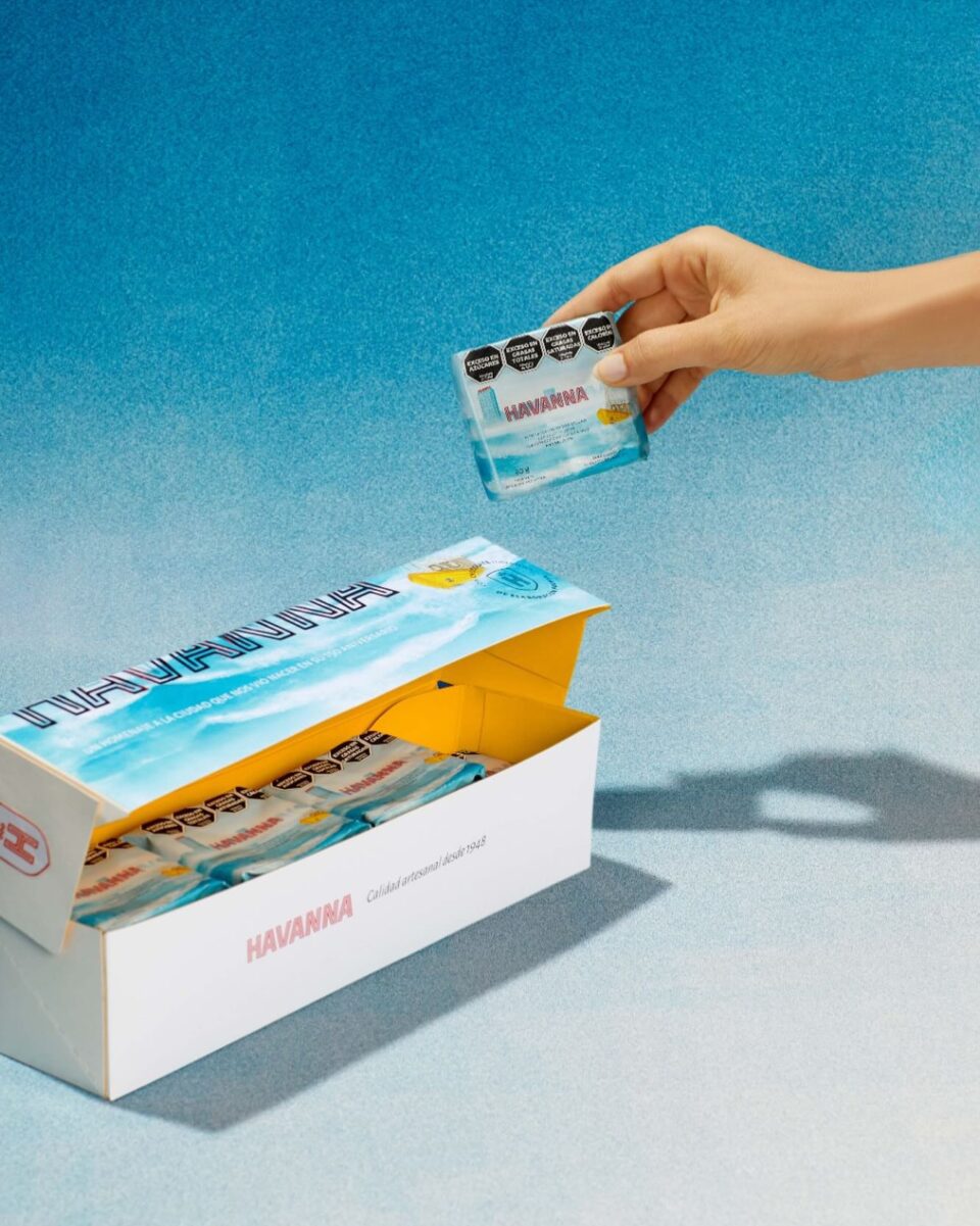 alfajor aniversario de Mar del Plata