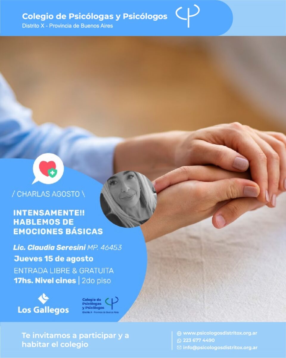 charla psicología