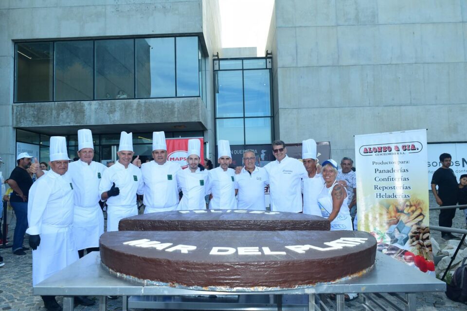 alfajor gigante Mar del Plata