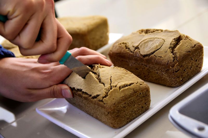 pan de chía proteico