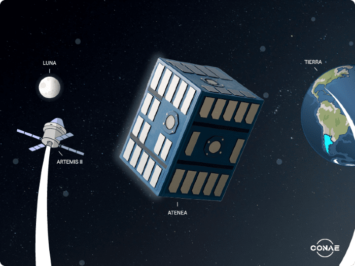 microsatélite Atenea