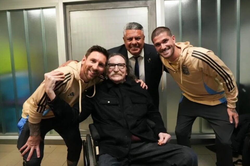 Messi y Charly García