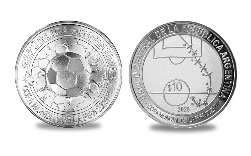 moneda conmemorativa Mundial 2026