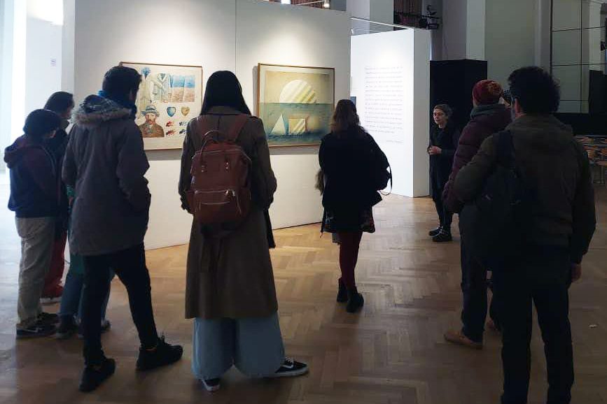 muestra de la Colección de Arte de la UNMDP