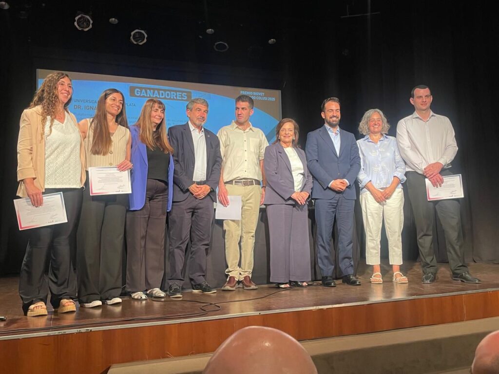 equipo de la UNMDP ganó el premio BioVet Arnaldo Colusi 2025