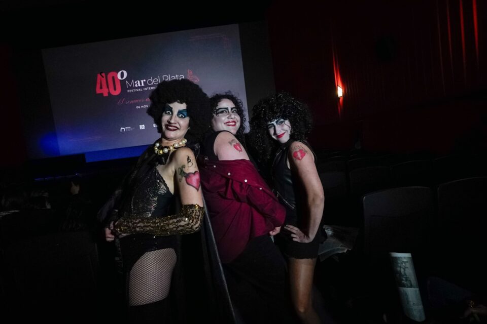 proyección de “The Rocky Horror Picture Show”