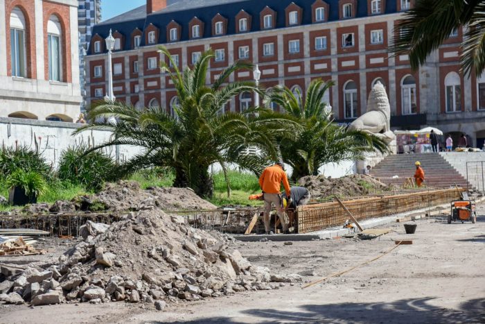 Obras en la Rambla