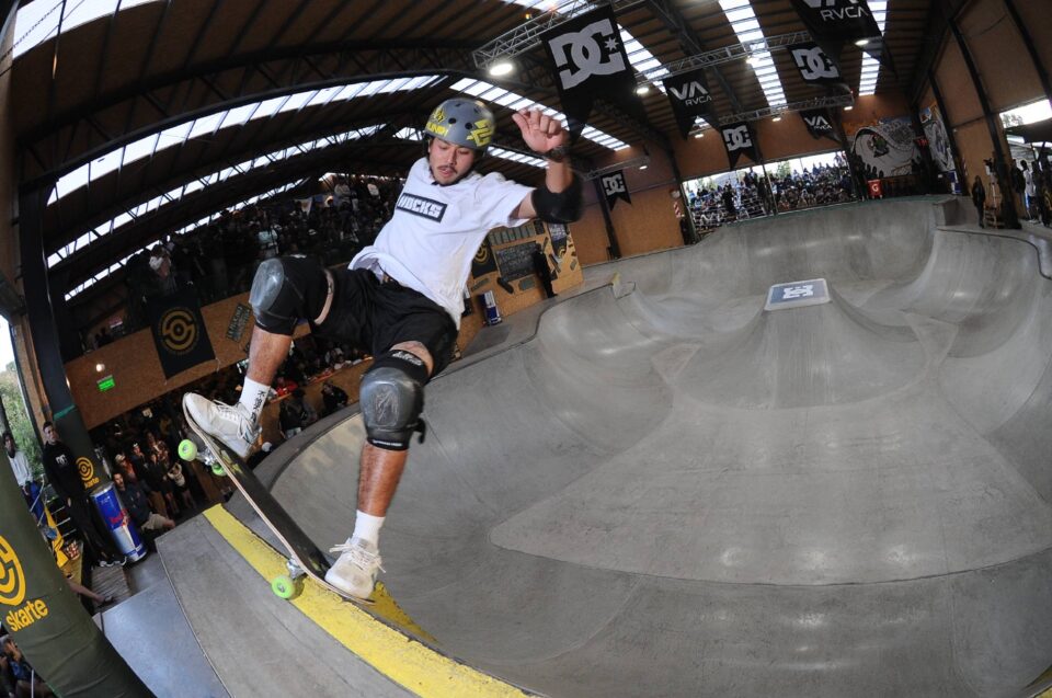 Akio, el brasileño bronce olímpico en 2024, volvió a ser subcampeón. Demostró su calidad internacional. Foto Diego San Martín.