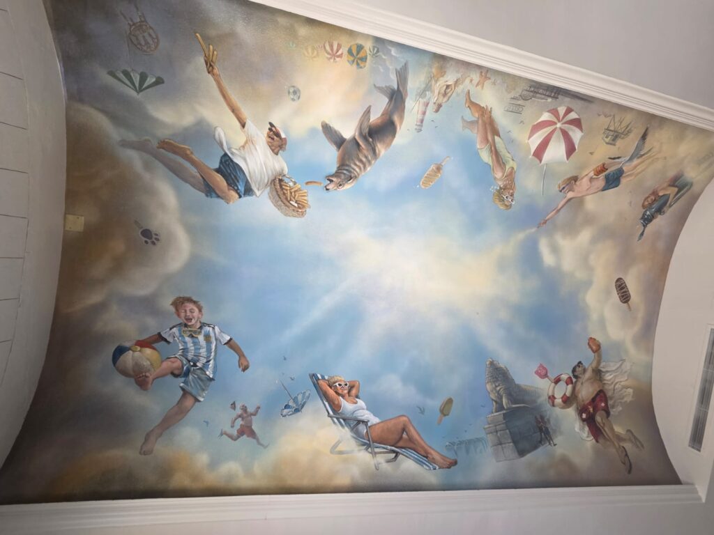 Mural Martín Ron en Mar del Plata