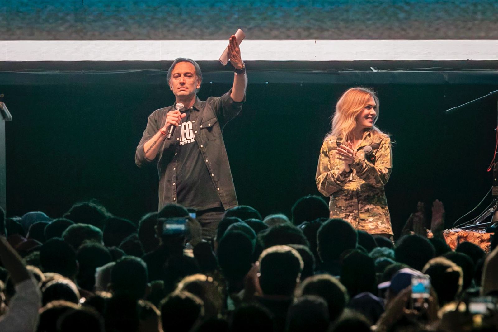 Lilia Lemoine y Sergio “Tronco” Figliuolo, diputados nacionales.