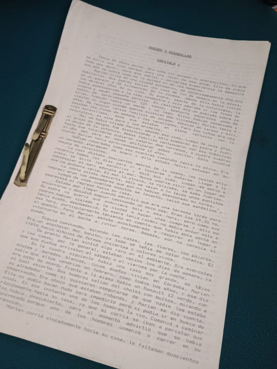 Primera novela de Gabriela Exilart