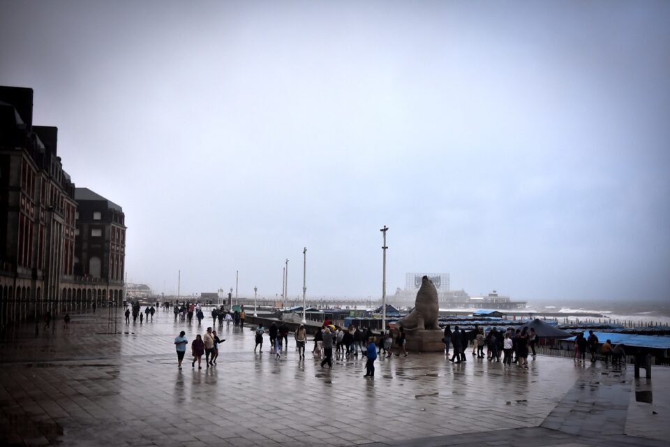 lluvia en Mar del Plata