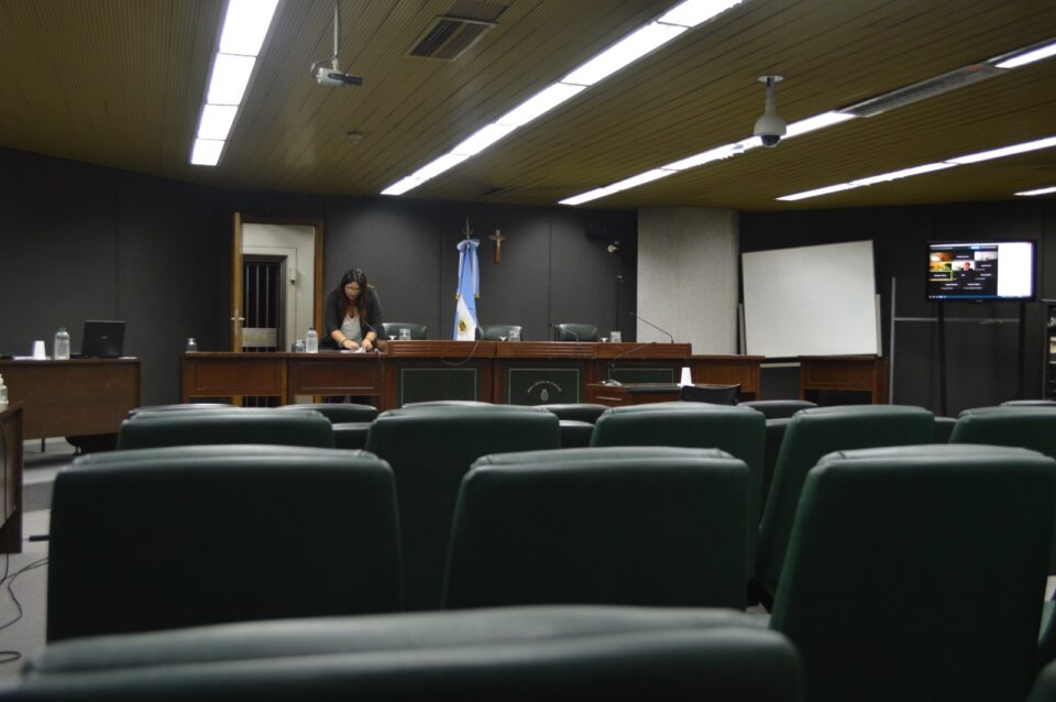 sala de juicio